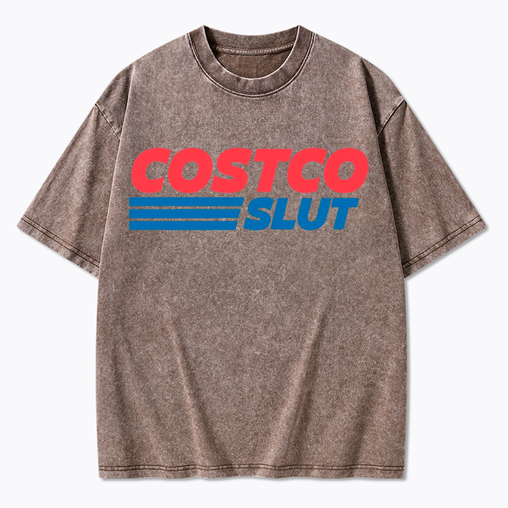 Viral Costco Slut Washed T-Shirt