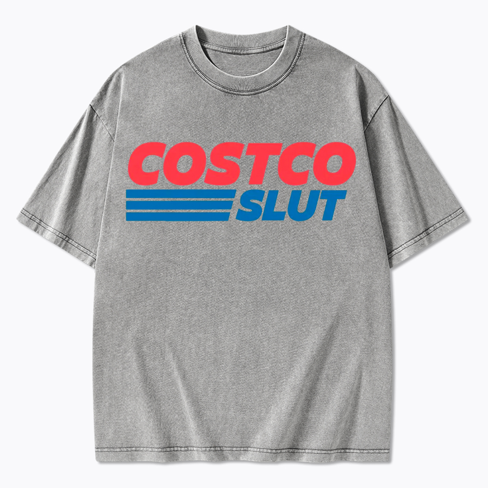 Viral Costco Slut Washed T-Shirt