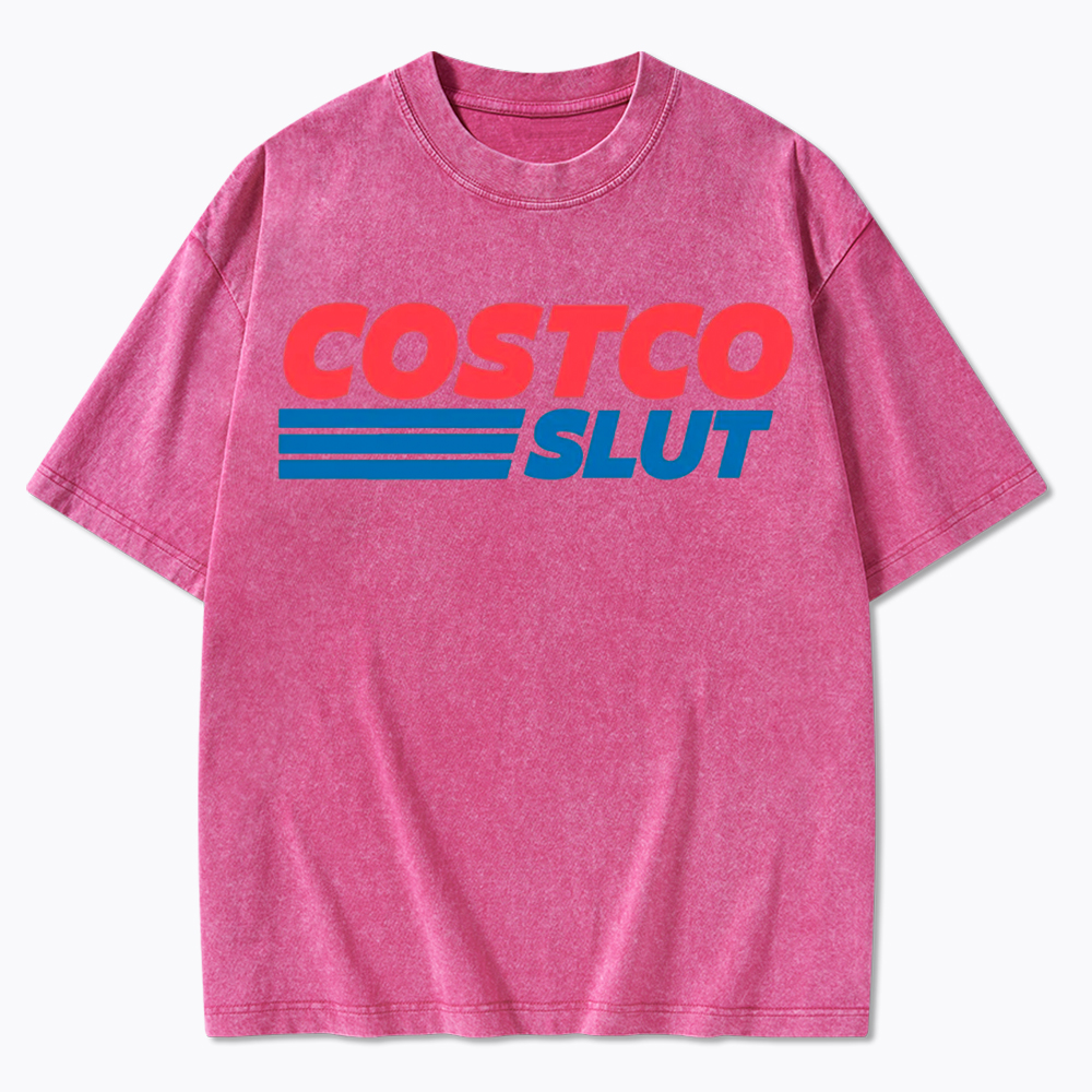 Viral Costco Slut Washed T-Shirt