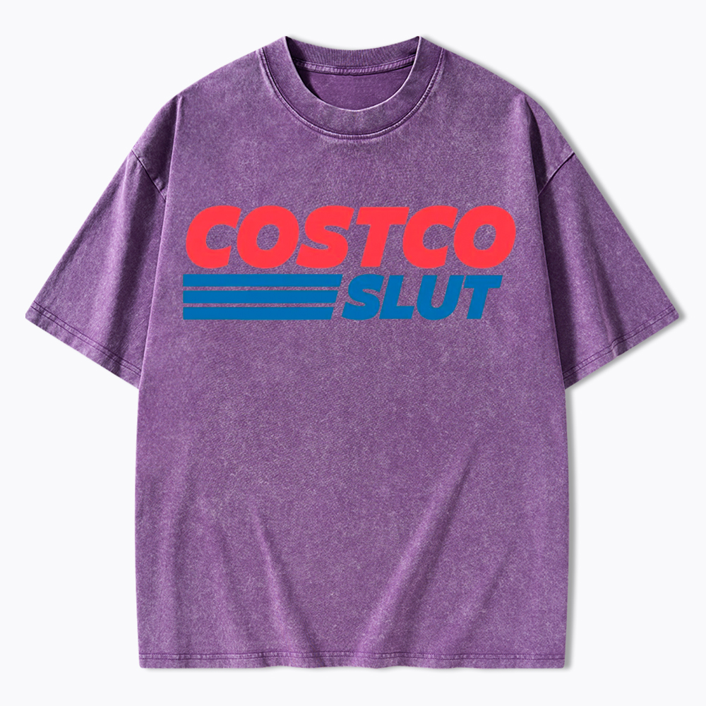 Viral Costco Slut Washed T-Shirt