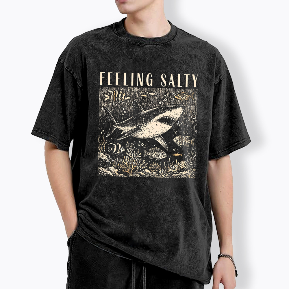 Feeling Salty Washed T-Shirt