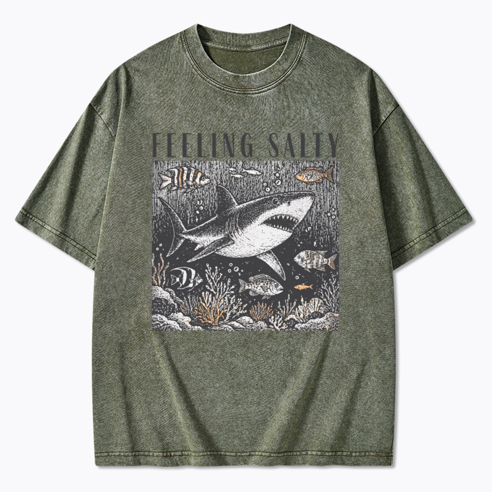 Feeling Salty Washed T-Shirt