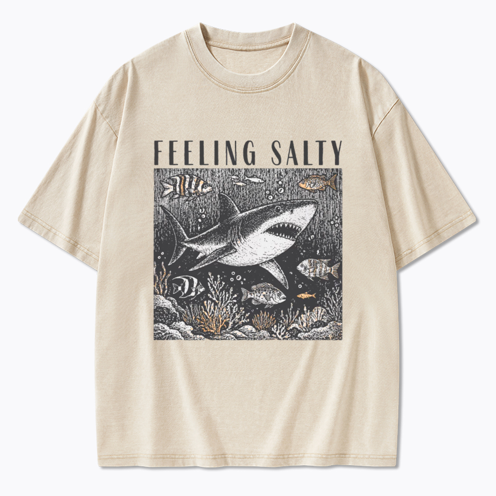 Feeling Salty Washed T-Shirt