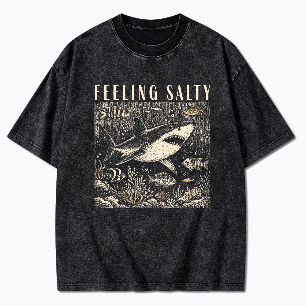 Feeling Salty Washed T-Shirt