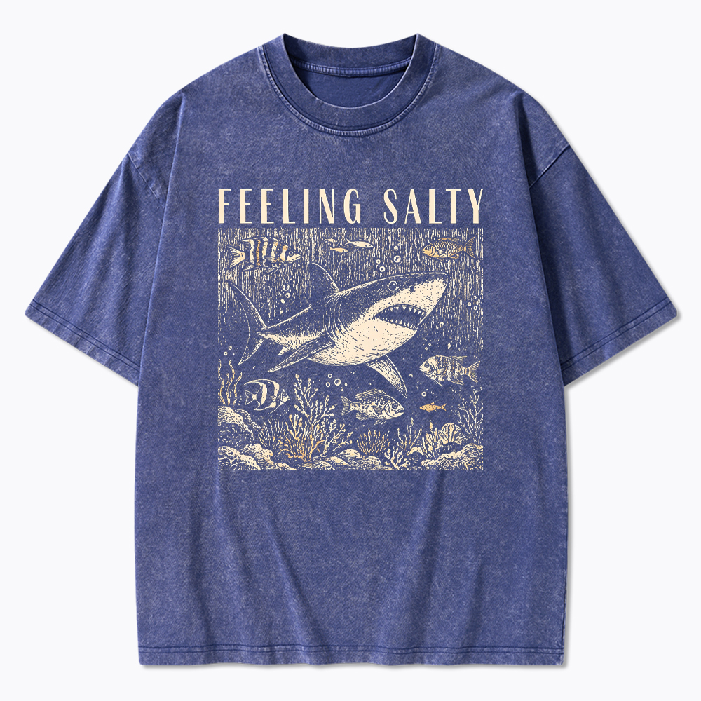 Feeling Salty Washed T-Shirt