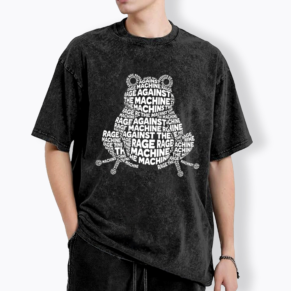 Rebel Frog Washed T-Shirt