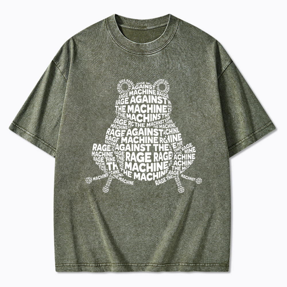 Rebel Frog Washed T-Shirt