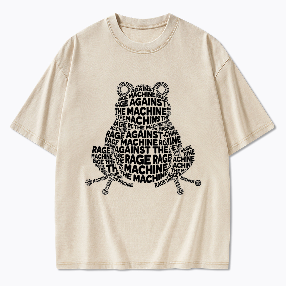 Rebel Frog Washed T-Shirt
