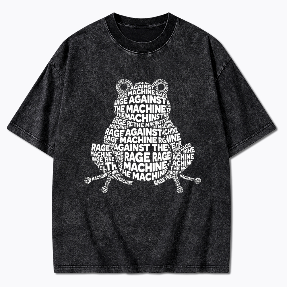 Rebel Frog Washed T-Shirt