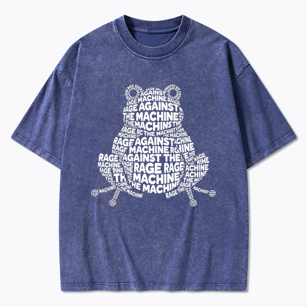 Rebel Frog Washed T-Shirt
