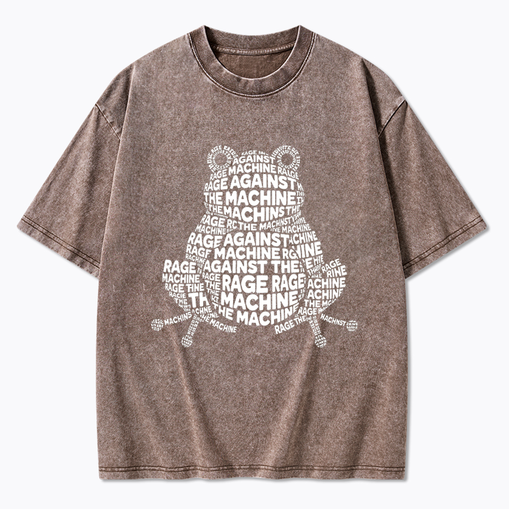 Rebel Frog Washed T-Shirt