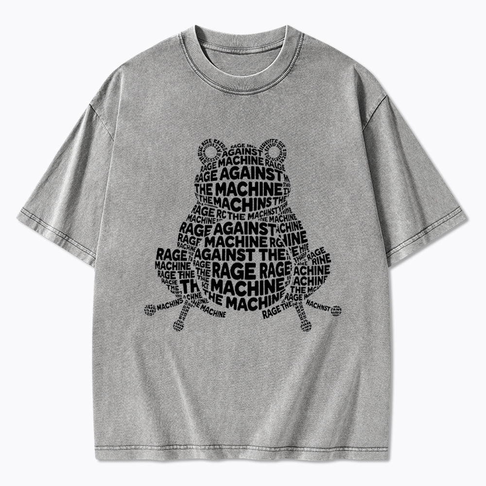 Rebel Frog Washed T-Shirt