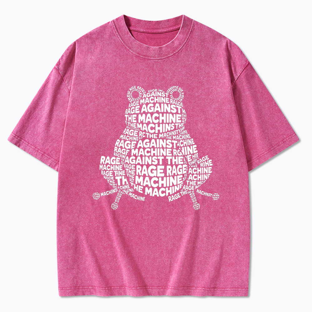Rebel Frog Washed T-Shirt