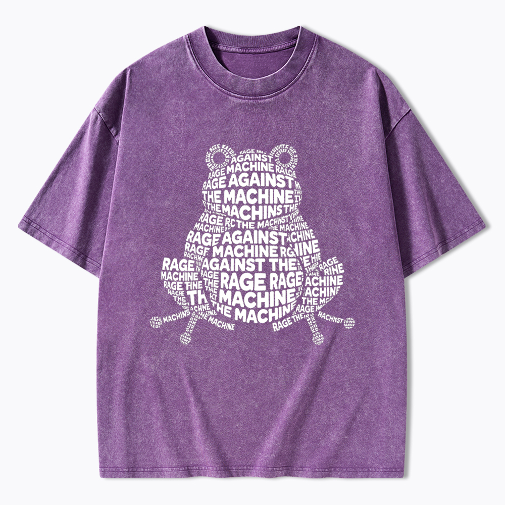 Rebel Frog Washed T-Shirt