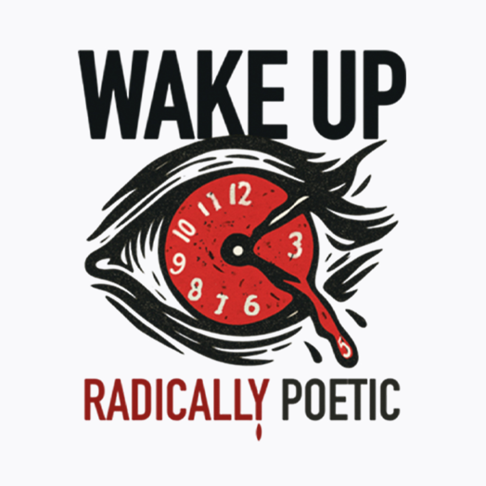 WAKE UP RADICALLY PORTIC Washed T-Shirt