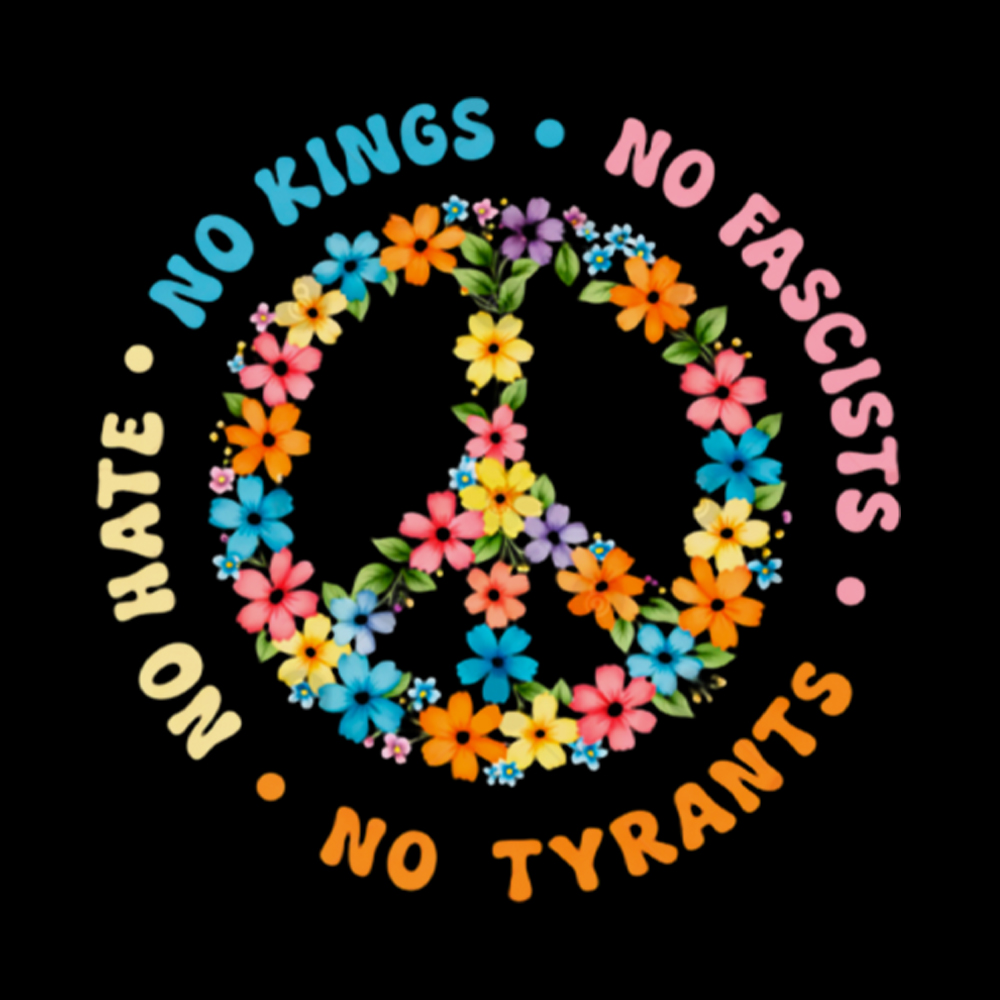 No Hate No Kings Washed T-Shirt