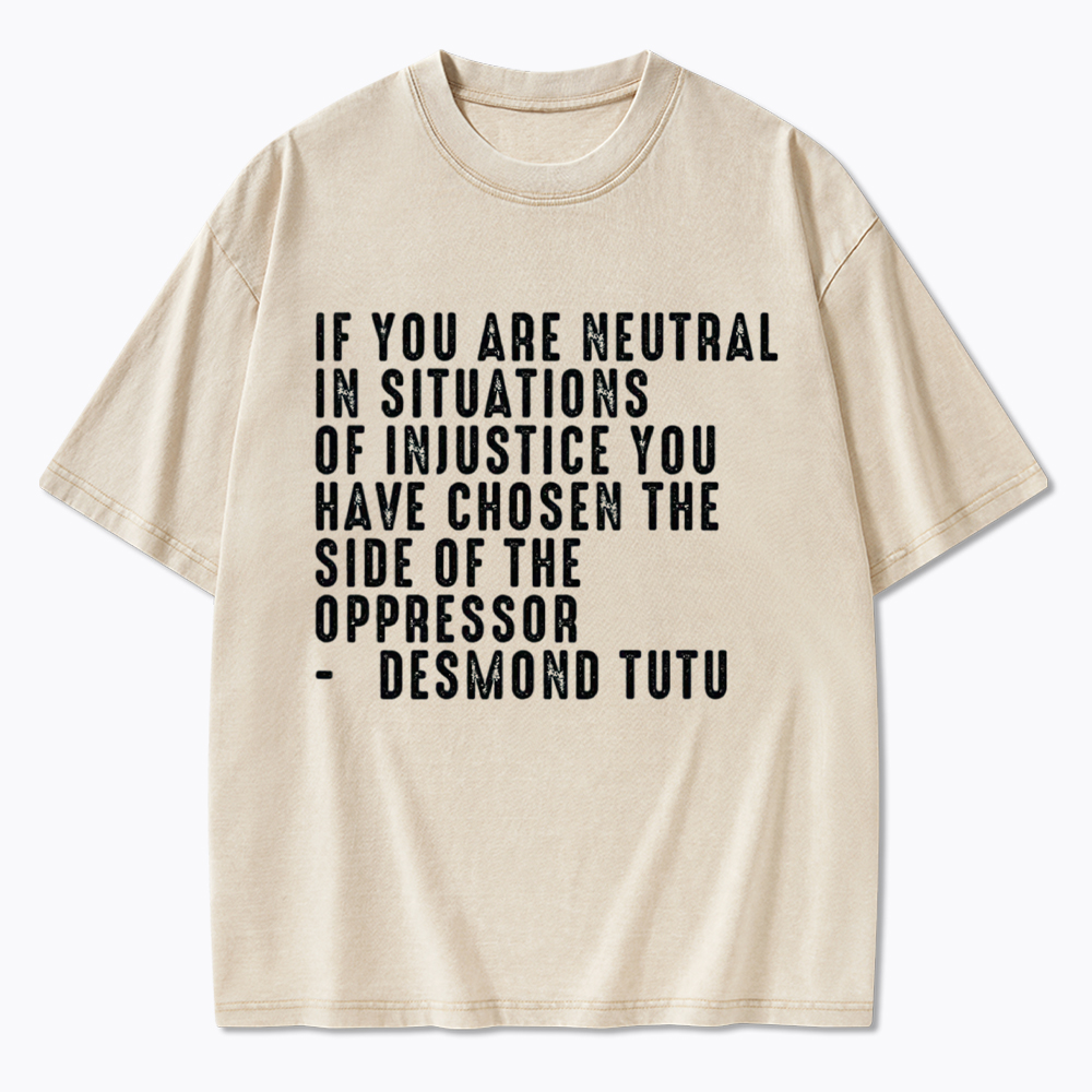 Liberal Feminist Human Rights Washed T-Shirt