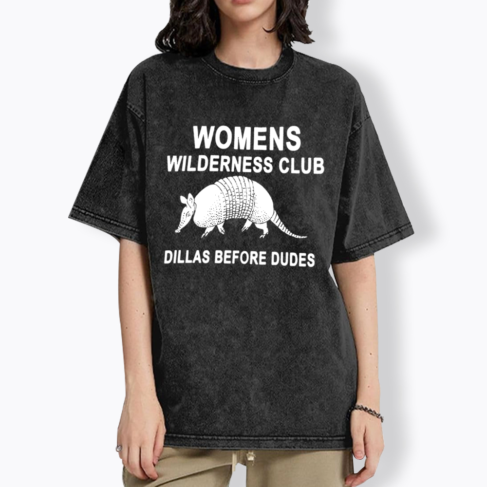 Women's Wilderness Club Washed T-Shirt