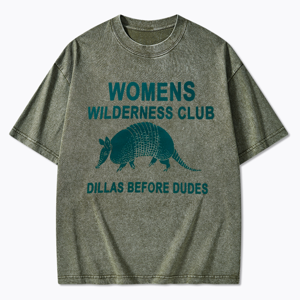 Women's Wilderness Club Washed T-Shirt
