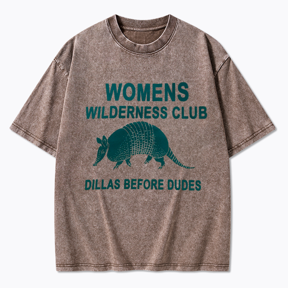 Women's Wilderness Club Washed T-Shirt