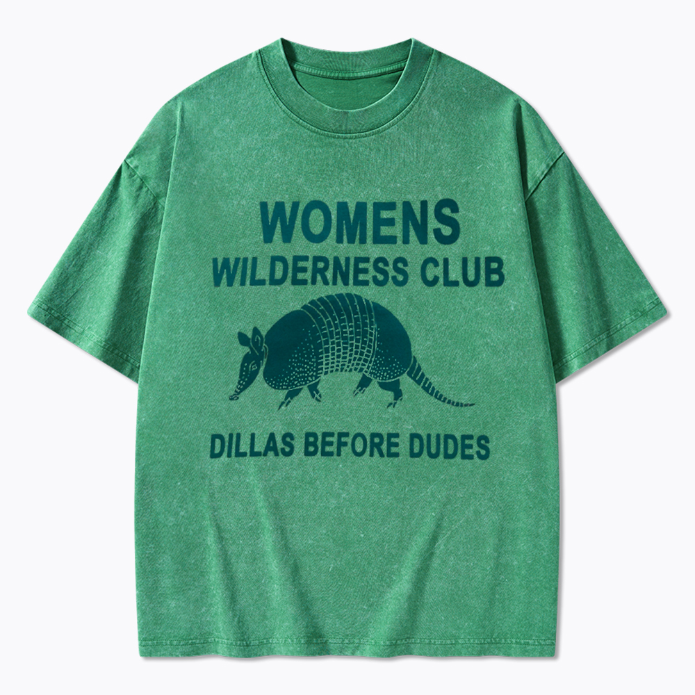 Women's Wilderness Club Washed T-Shirt