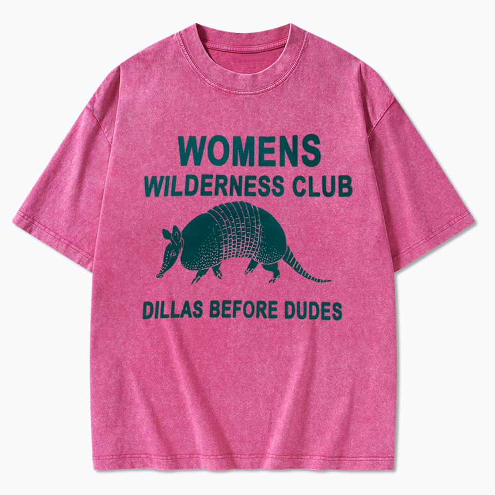 Women's Wilderness Club Washed T-Shirt