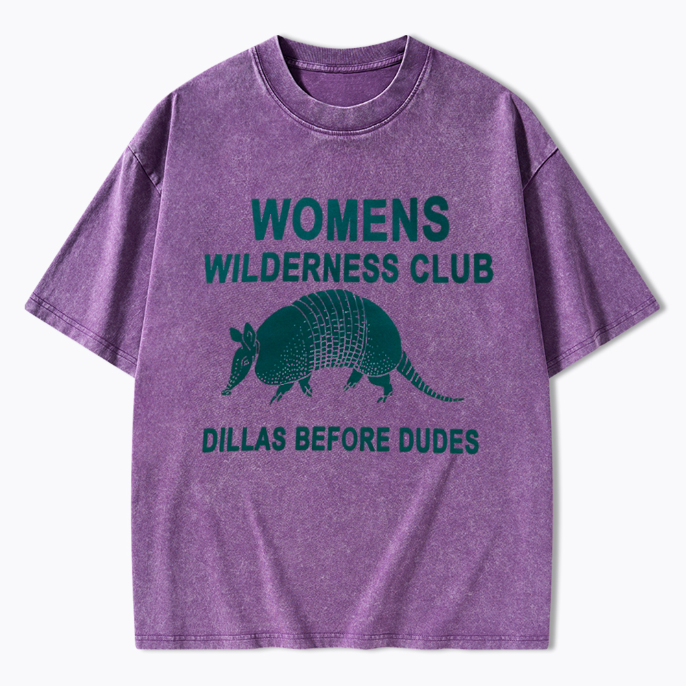 Women's Wilderness Club Washed T-Shirt