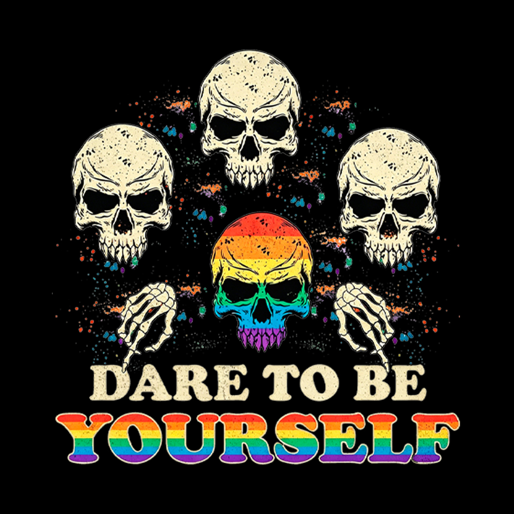 Dare to be Yourself Washed T-Shirt