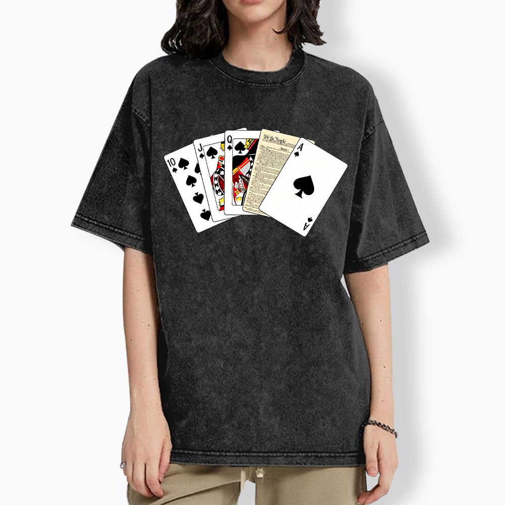 NO KINGS! Washed T-Shirt