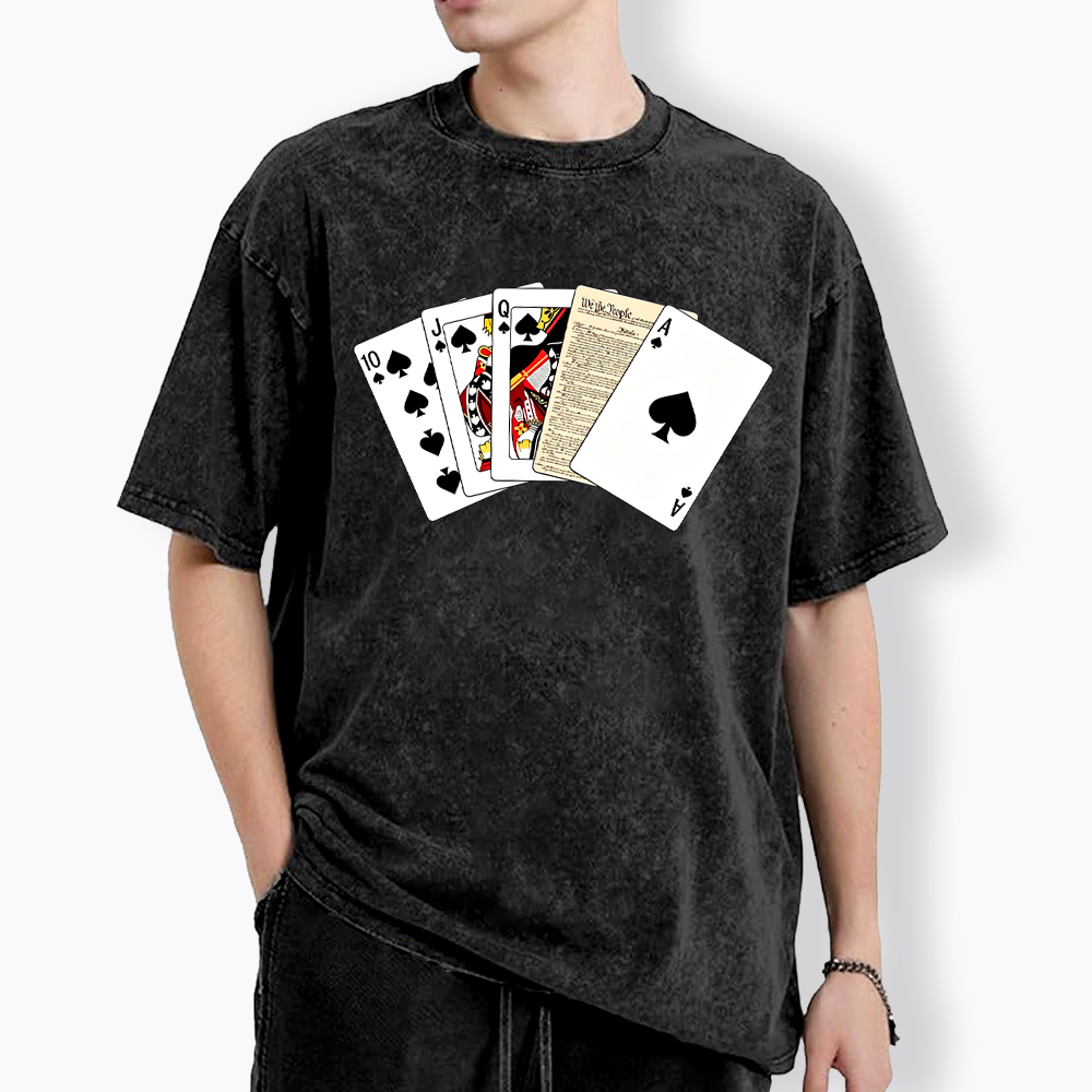 NO KINGS! Washed T-Shirt