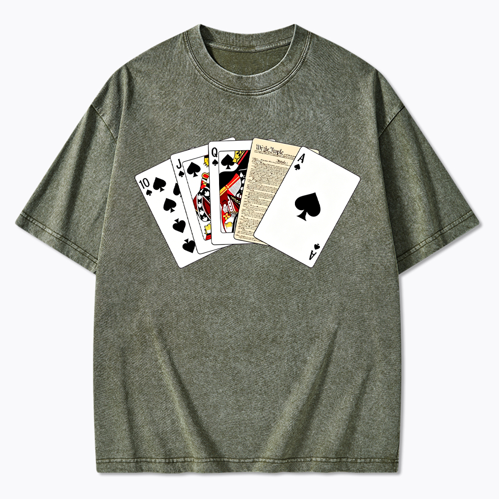 NO KINGS! Washed T-Shirt