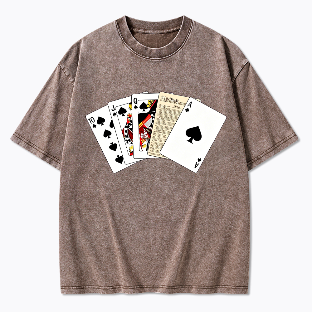 NO KINGS! Washed T-Shirt