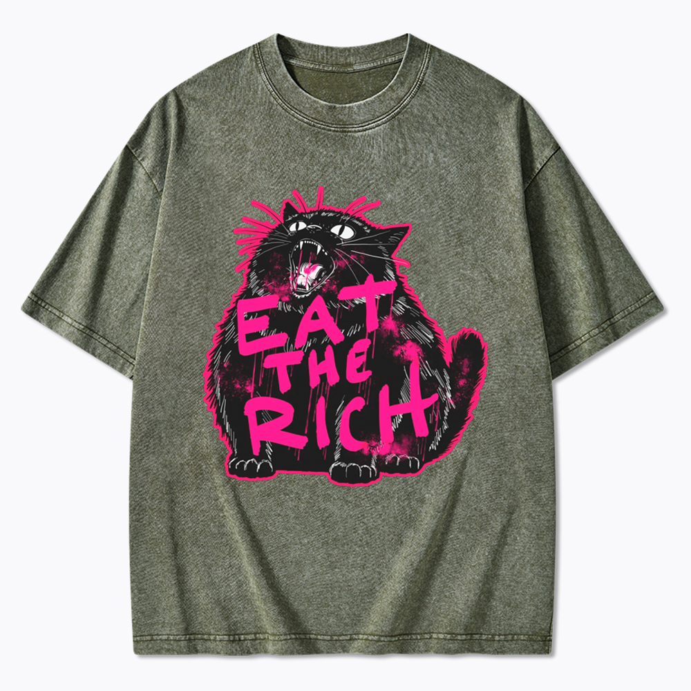 Eat The Rich Washed T-Shirt
