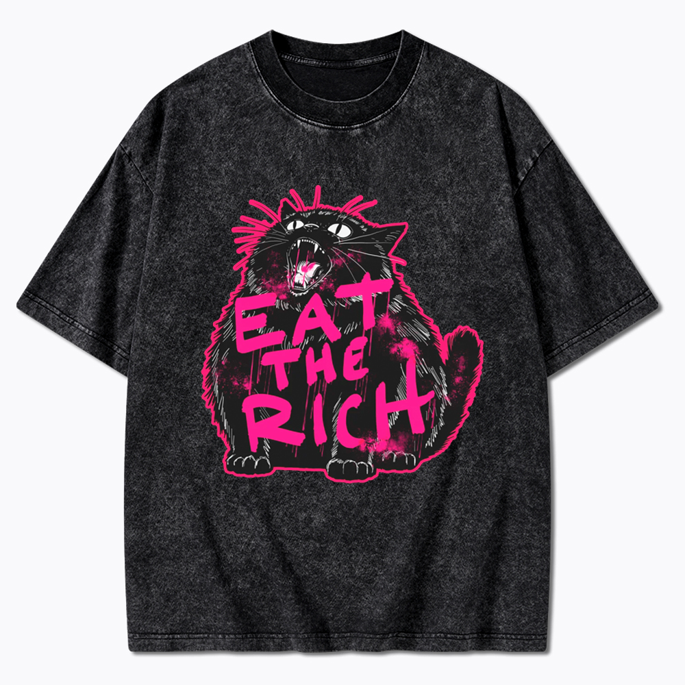 Eat The Rich Washed T-Shirt