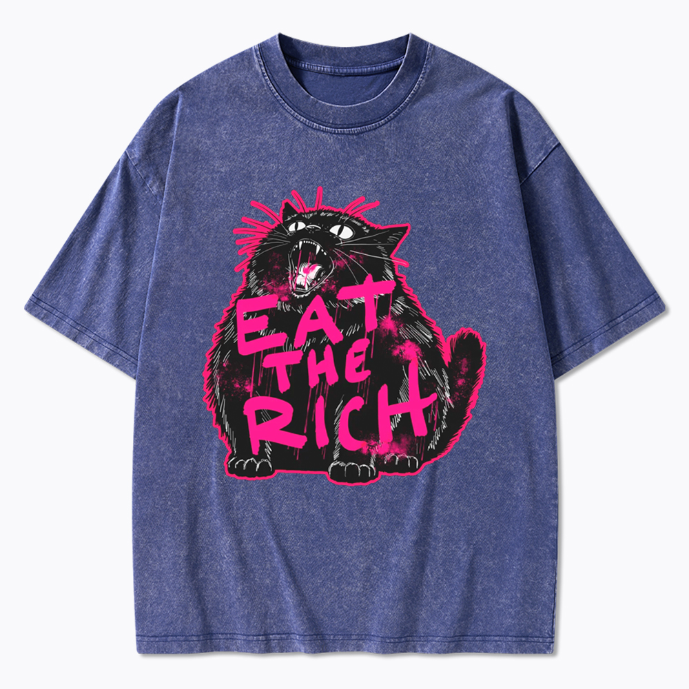Eat The Rich Washed T-Shirt