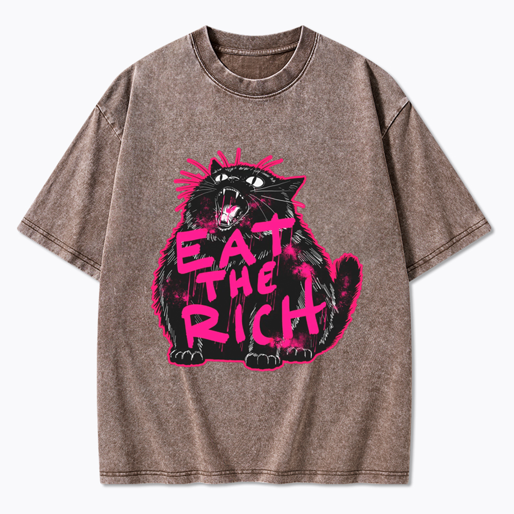Eat The Rich Washed T-Shirt