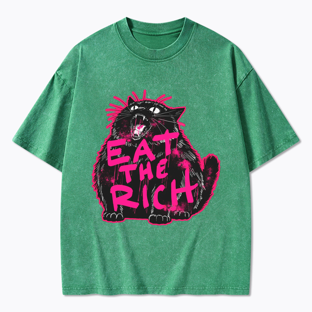 Eat The Rich Washed T-Shirt