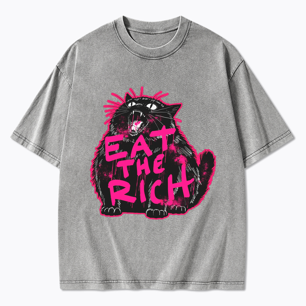 Eat The Rich Washed T-Shirt