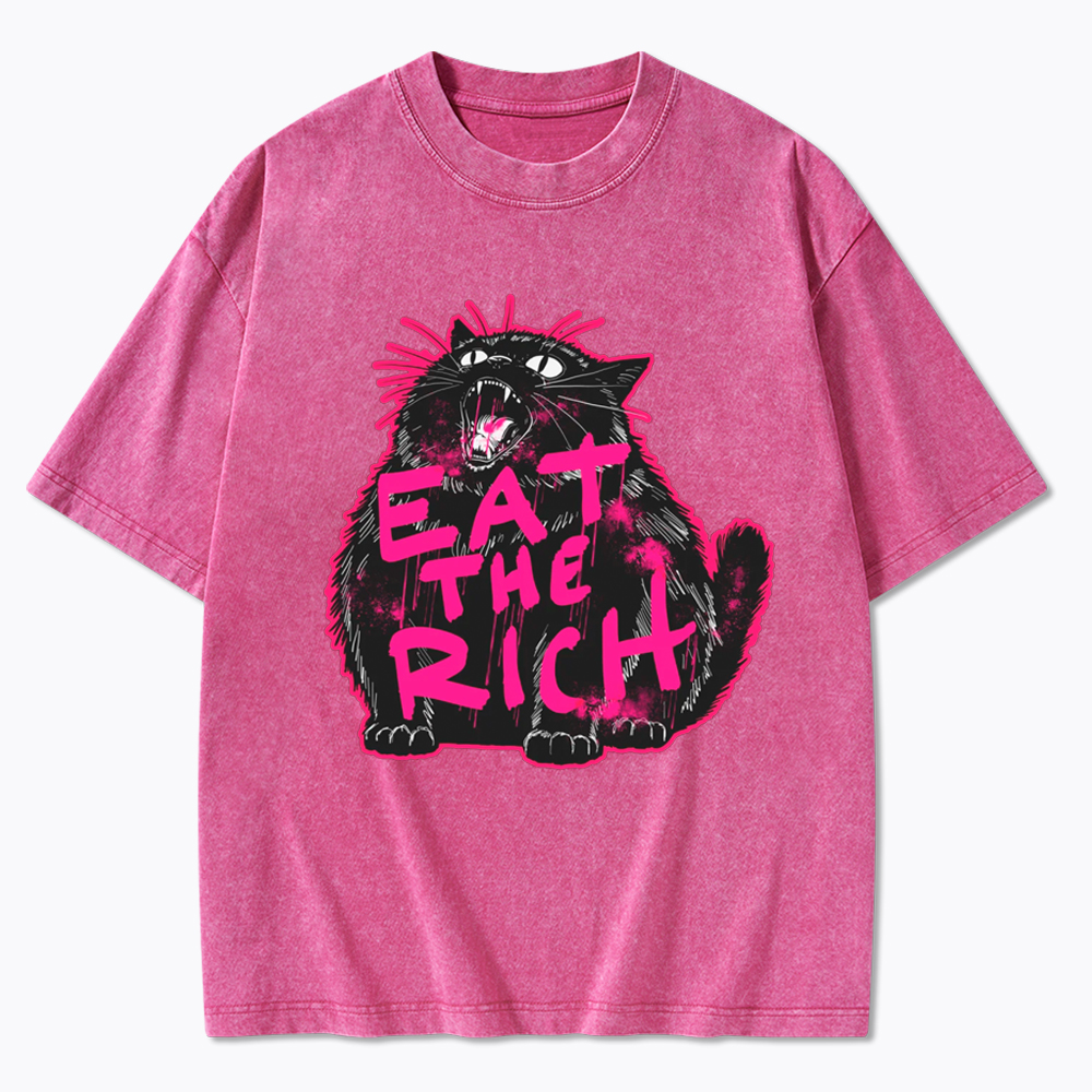 Eat The Rich Washed T-Shirt