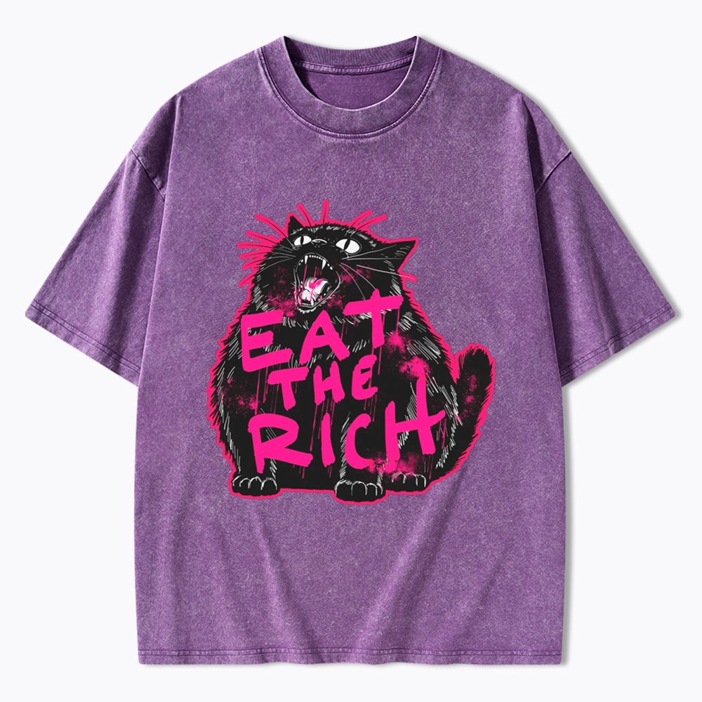Eat The Rich Washed T-Shirt