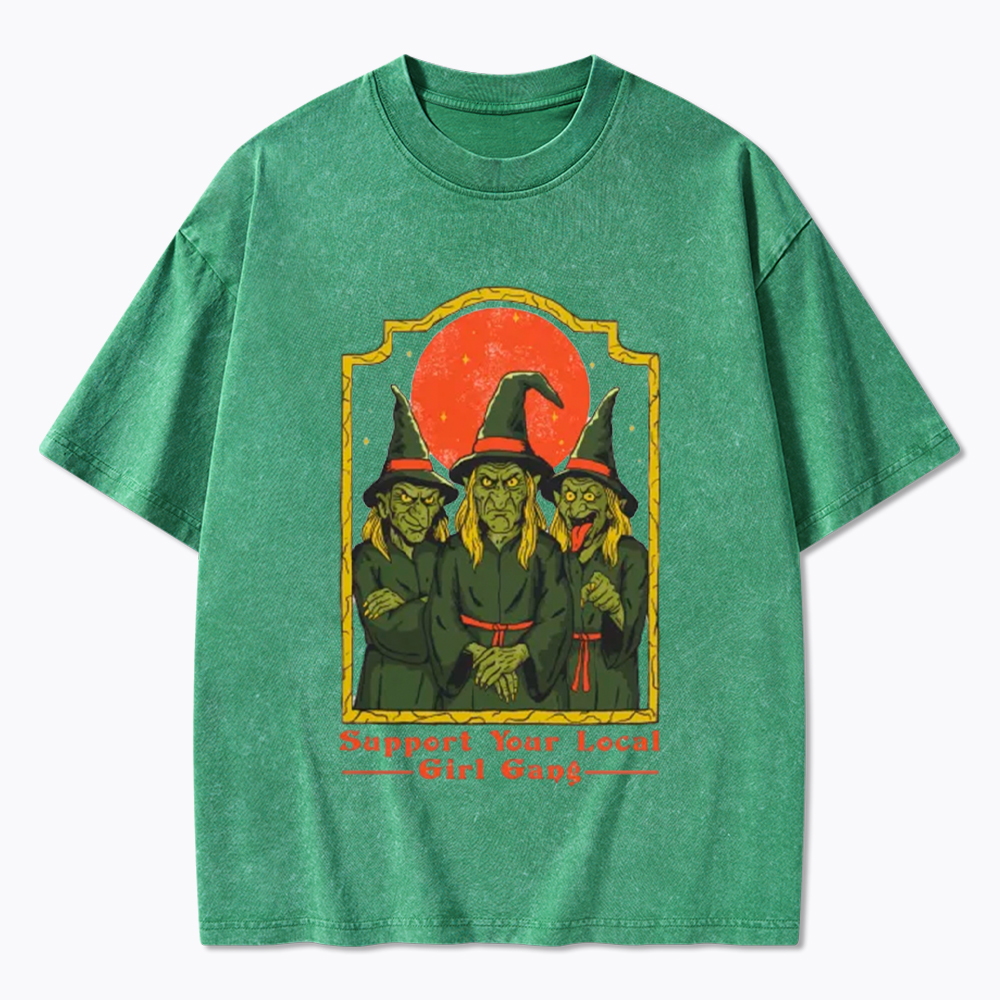 Support Your Local Girl Gang Washed T-Shirt