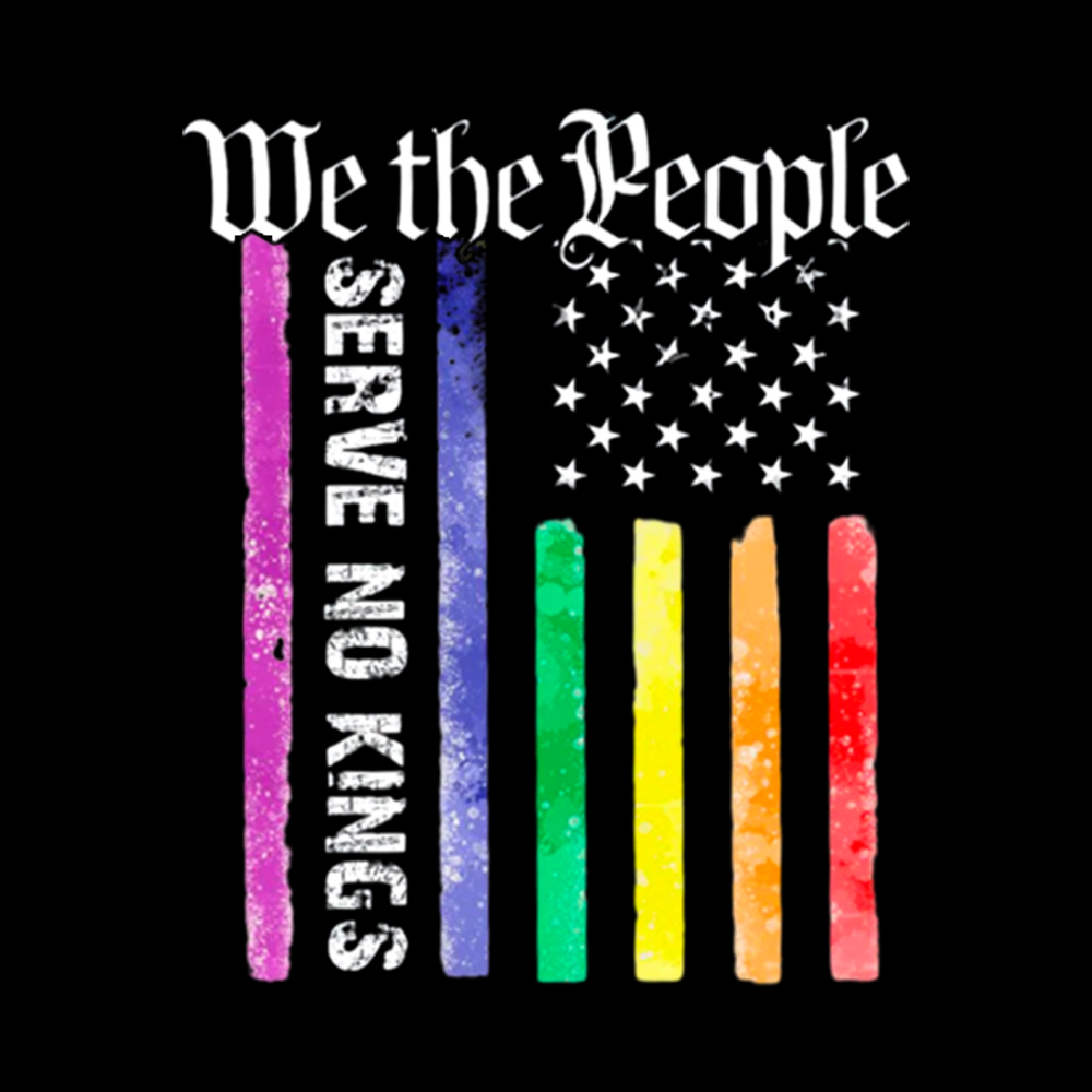 We The People Serve No Kings Washed T-Shirt