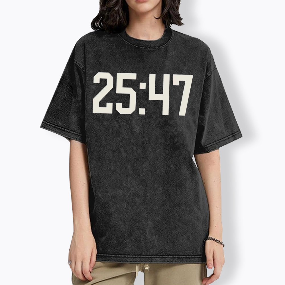 2547 No Kings Washed T-Shirt