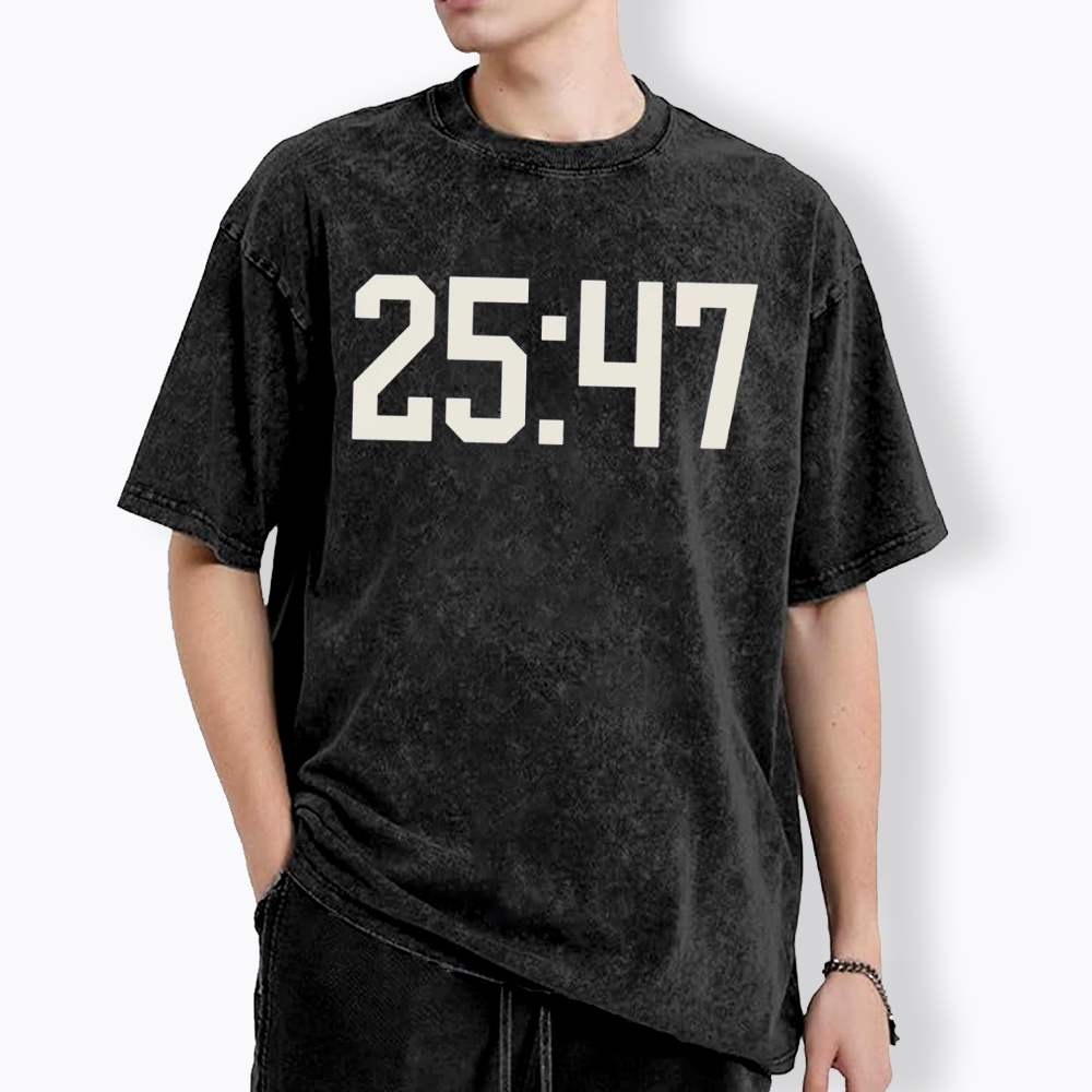 2547 No Kings Washed T-Shirt