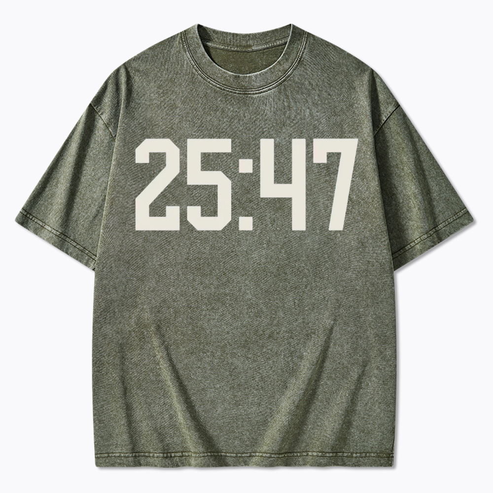2547 No Kings Washed T-Shirt