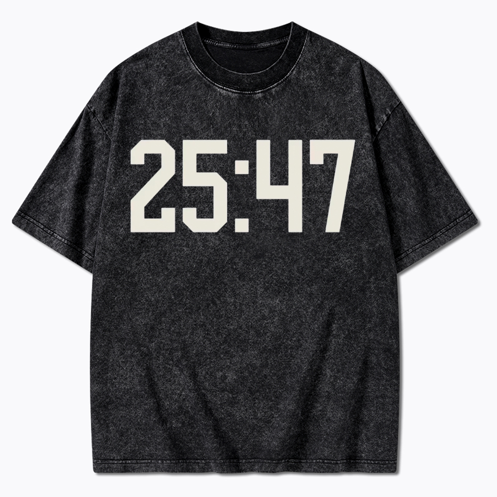2547 No Kings Washed T-Shirt