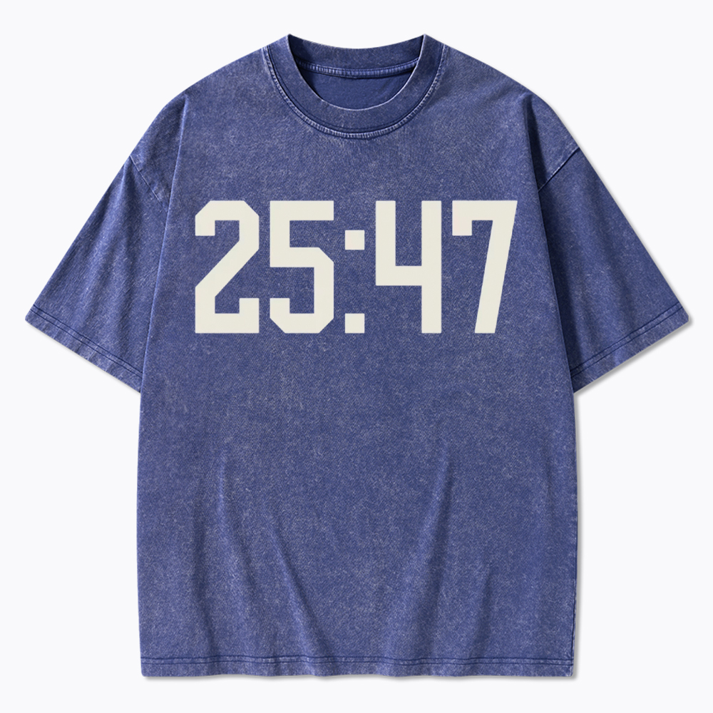 2547 No Kings Washed T-Shirt