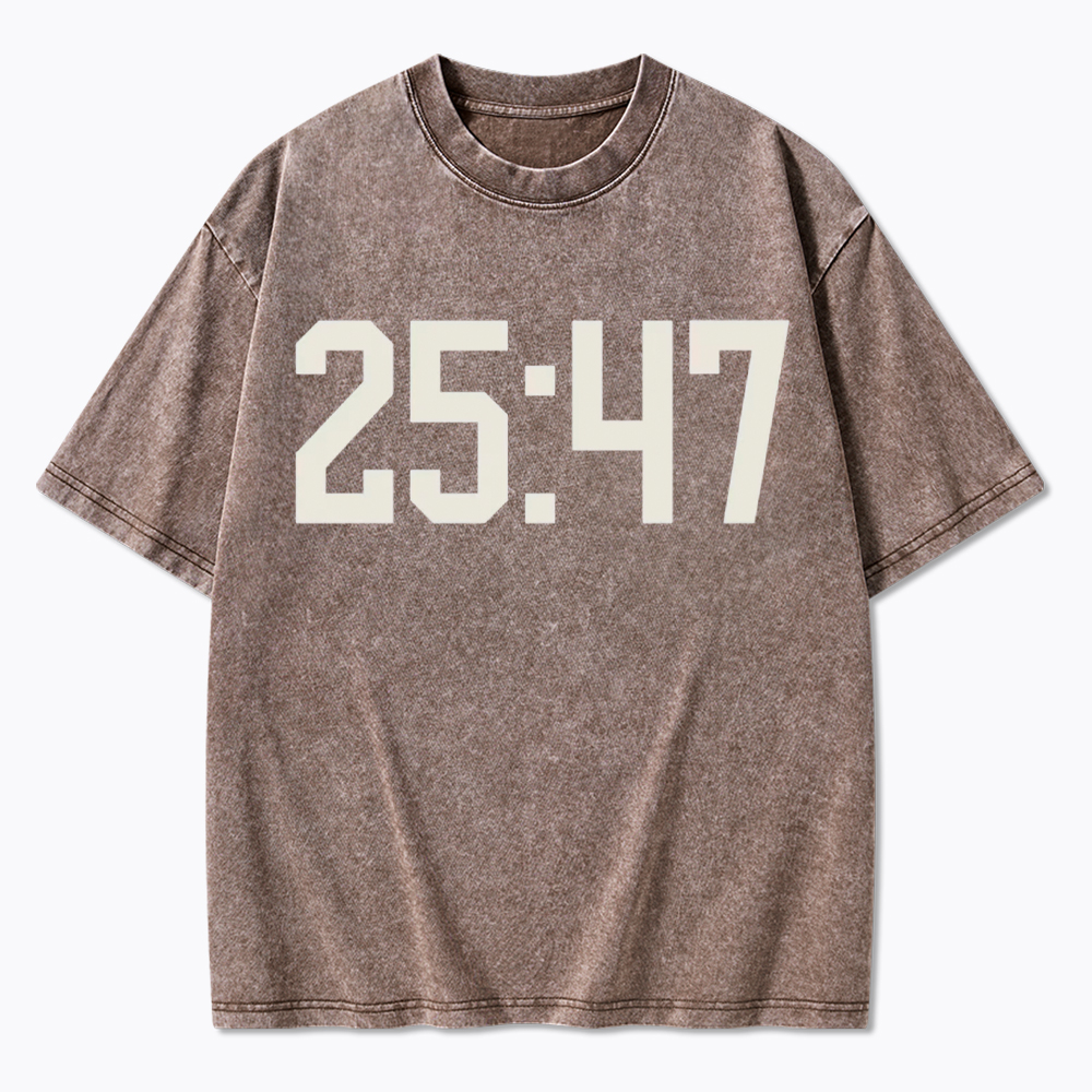 2547 No Kings Washed T-Shirt