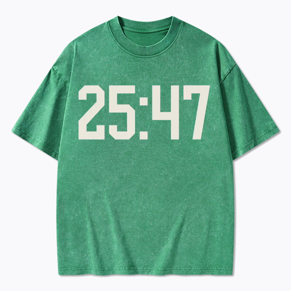 2547 No Kings Washed T-Shirt