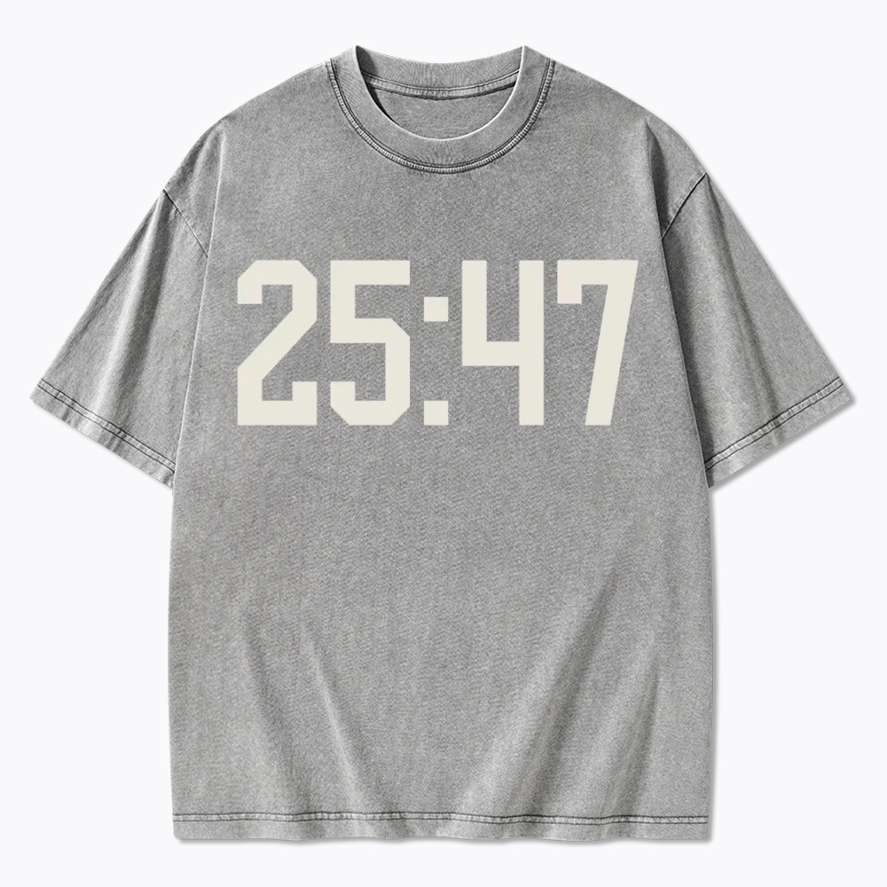 2547 No Kings Washed T-Shirt